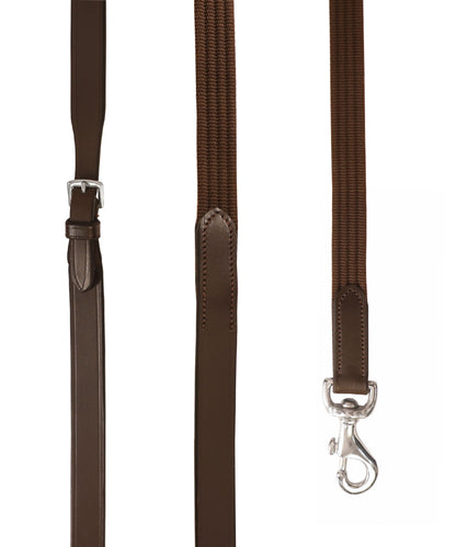 ExionPro Web & Leather Draw Reins